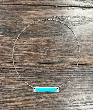 Sterling Silver Turquoise Necklace