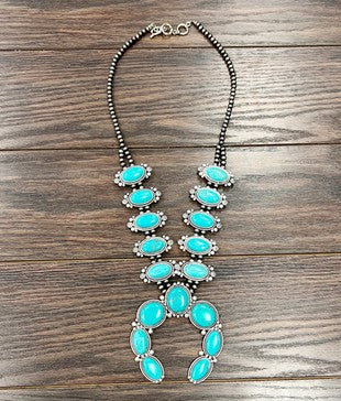 Turquoise Squash Necklace